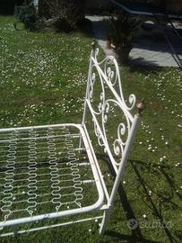 letto in ferro battuto