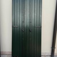 Balconi/Persiane verdi usate – buono stato