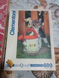 Puzzle gatto 500 pz Clementoni 