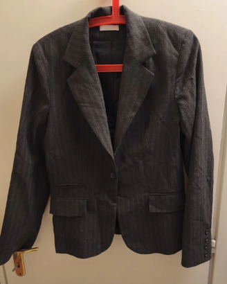 Giacca donna Promod grigia a righe