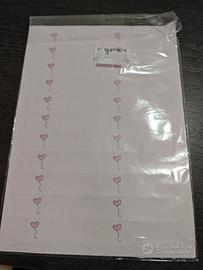 Porta confetti e bigliettini nascita meravigliosi