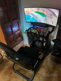 Simulatore di guida thrustmaster completo