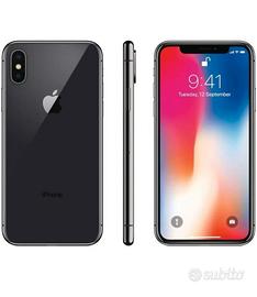 Smartphone Apple iPhone x perfetto batteria nuova