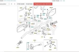 Comando Gas Kawasaki KX500 460191054