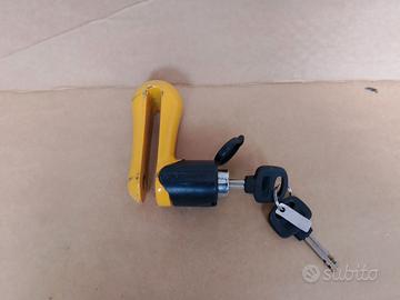 Bloccadisco Antifurto Moto / Scooter Giallo Alta V