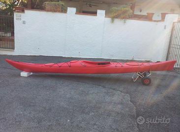 Kayak Rainbow “Freccia” 4,95 cm Rosso