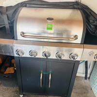 Barbecue Gas Professionale 6 Fuochi, Enrico Coveri