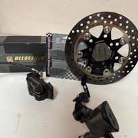 Impianto frenante comleto Accossato Pit Bike