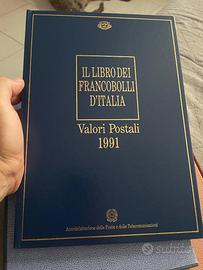Album filatelico libro francobolli poste zecca
