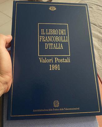 Album filatelico libro francobolli poste zecca