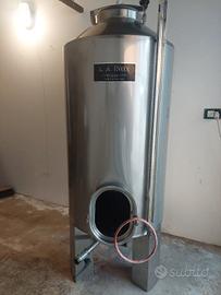 vasca INOX 300 L per vino