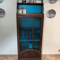 Vetrinetta in legno e vetro