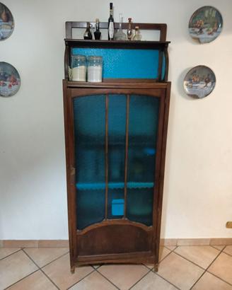 Vetrinetta in legno e vetro