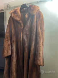 Cappotto di pelliccia di visone tg 46