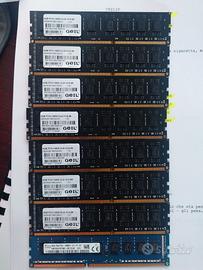 RAM DDR3 - 7 schede 4GB