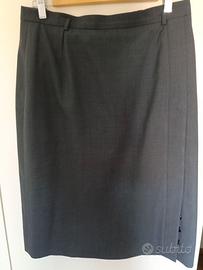 Gonna tubino Dolce & Gabbana antracite vintage