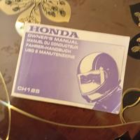 Libretto uso e manutenzione honda Spacy  (ch)125