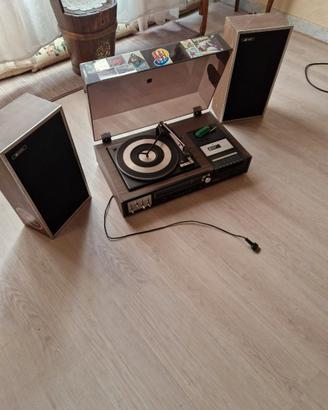 Giradischi in vinile vintage