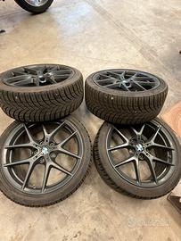 set cerchi bmw msport originali da 18” gommati