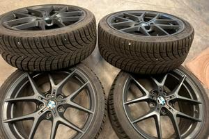 set cerchi bmw msport originali da 18” gommati
