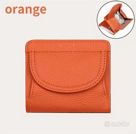 Mini Portafoglio in Pelle 9x10,5 protezioneRFID