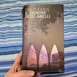 Libro Signore degli Anelli Bompiani con cartina