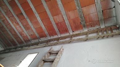 Scala in legno da 6 metri
