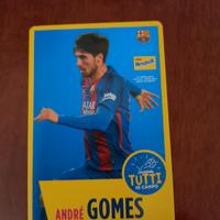 card Nesquik FC Barcellona André Gomes 