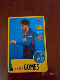 card Nesquik FC Barcellona André Gomes 