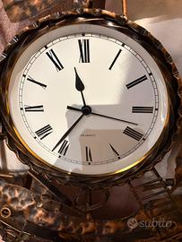 Orologio veliero da parete in rame