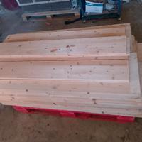 Tavole in legno di abete lamellare 