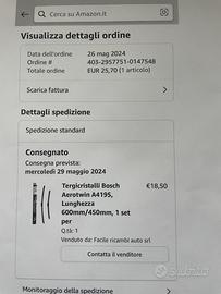 Spazzole Bosch per Audi A3