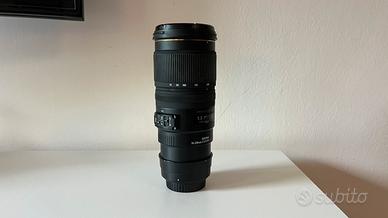 Sigma 70-200mm f2.8 attacco Canon