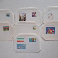 Lotto misto di buste postali, aerogrammi e bigliet