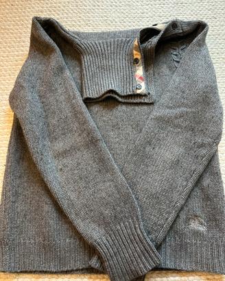 Maglione Burberry lana cashmere uomo