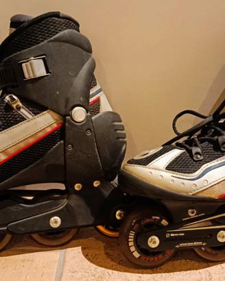 Roces pattini in linea 