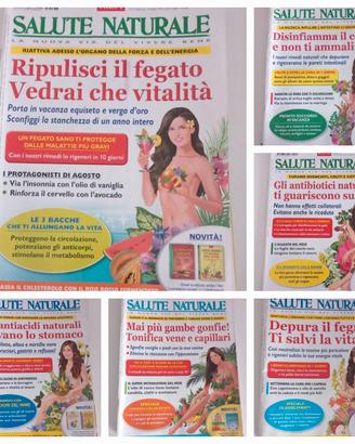 Riviste Salute Naturale (lotto n.11)