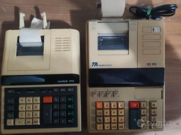 Stock calcolatori vintage