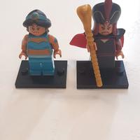 Lego minifigures Disney Jafàr e Jasmine