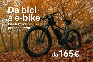 ⚡ TRASFORMA la tua BICI in una E-BIKE! 🚴♂️✨