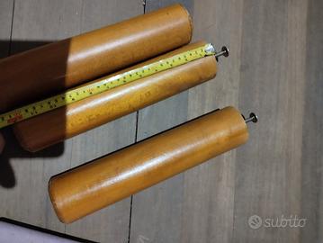 Gambe di legno per letto