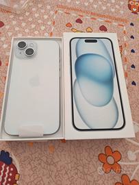iPhone 15 Blue 256GB come nuovo