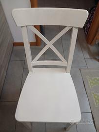 Sedie di legno Ikea 