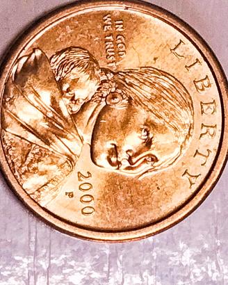 moneta 1 dollaro serie  Sacagawea  nativa 