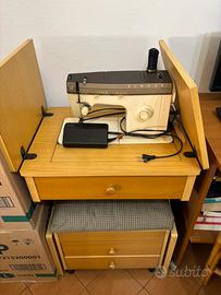 Macchina da cucire Singer 701 con mobiletto
