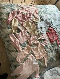 Lotto set neonata 1-3 mesi firmati