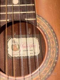 Chitarra classica pridencio saez