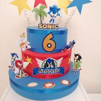 TORTA SCENOGRAFICA SONIC