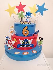 TORTA SCENOGRAFICA SONIC