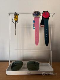 Organizer portaoggetti Yamazaki (stand in metallo)